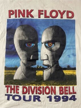 Delta | Shirts | Rare Vintage Original Pink Floyd Division Bell 994 ...